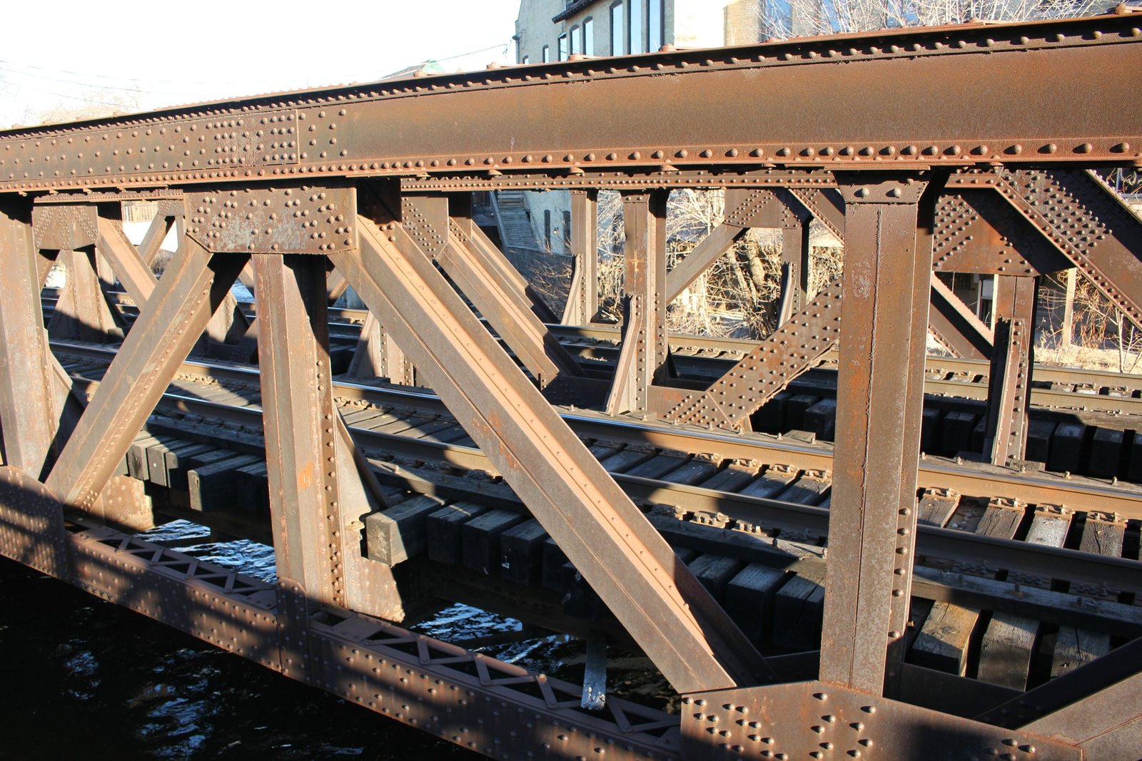 Truss details, south truss